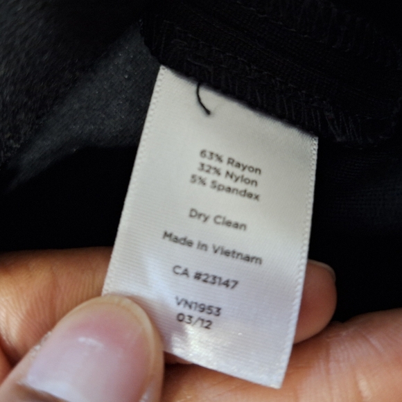 Talbots Black Sailor-Style Skirt - Picture 4 of 11